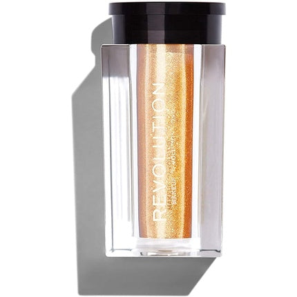 Fard de pleoape, Makeup Revolution, Crushed Pearl Pigments Overdraft, auriu, 31g