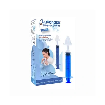 Spray Nazal Lavonase, Purling Srl, 10ml, Alb-Verzui, Plastic
