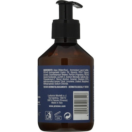 Gel de curatare barba, Proraso, Azur Lime, 200ml