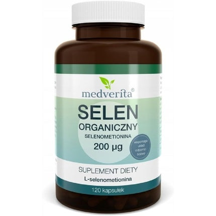 Medverita Organic Selenium L-Selenomethionine 200mcg - Suport pentru sistemul imunitar - Supliment alimentar