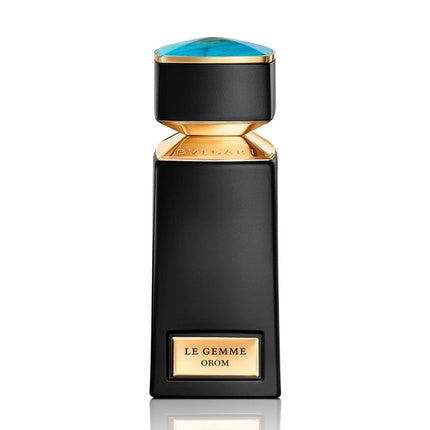 Perfum Bvlgari Le Gemme Orom, 125ml, sticlă neagră cu capac turcoaz