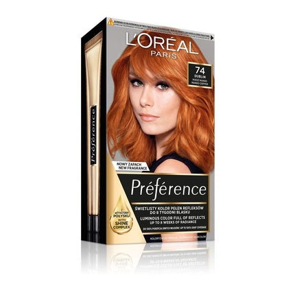 Vopsea de par, L'Oreal Paris, Feria Preference, Mango 74