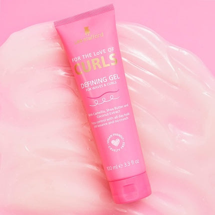 Gel Definire Buclă, Lee Stafford, Roz, 100ml