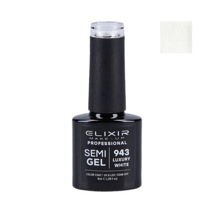 Vopsea unghii Elixir Hybrid 943, roz palid, 8ml