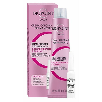 Biopoint Colorant Tube 83 Light Golden Blonde, Cremă Colorantă Permanentă, Culoare Roz