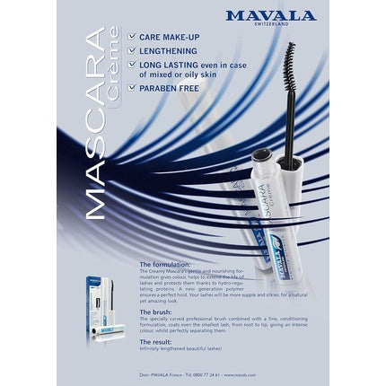 Mascara Creamy Mavala Dark Green, 10ml