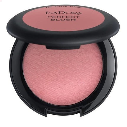 Rumă Isadora Perfect Blush, roz, 07 Cool Pink, pudră compactă