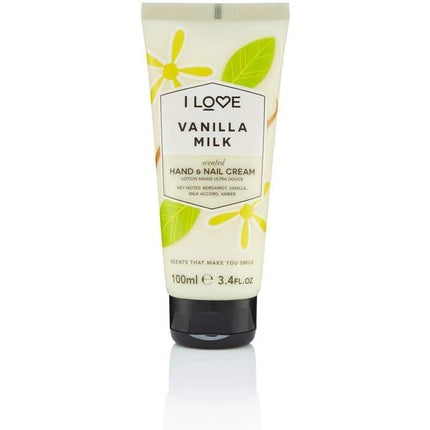 Cremă mâini I Love Cosmetics, revitalizantă, vanilie, 100 ml