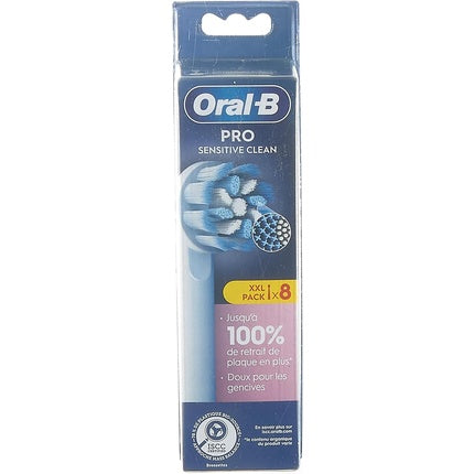 Perii de dinți pentru periuță electrică Oral-B Pro Sensitive Clean, set de 8 bucăți