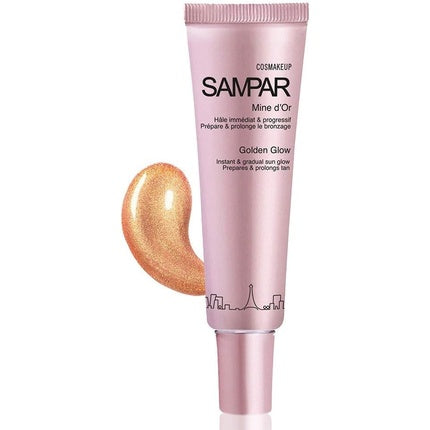Cremă Nuanțatoare, Sampar, Golden Glow, 30ml, Auriu