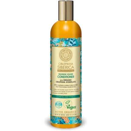 Balsam pentru volum, Natura Siberica, Oblepikha, toate tipurile de păr