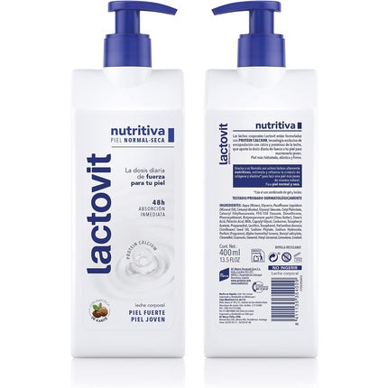 Lapte de corp, Lactovit, Original, 400ml