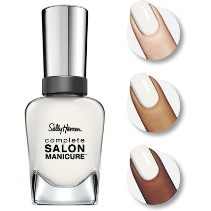 Lac de unghii, Sally Hansen, Complete Salon Manicure, alb