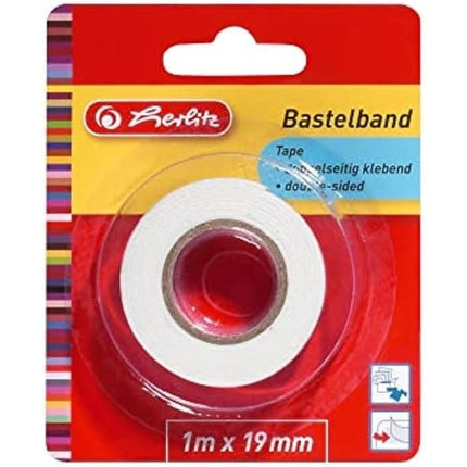 Bandă Adezivă, Herlitz, alb, 19mm