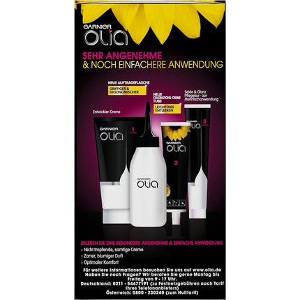 Garnier Olia Permanent Hair Colour, 5.0 Velvet Brown