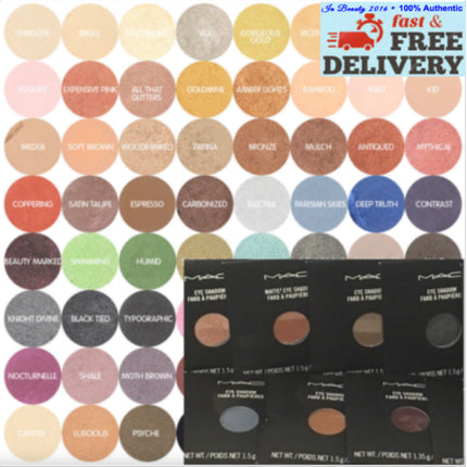 Paletă Umbre Ochi, MAC Pro Palette Refill Pan, culori diverse, design compact