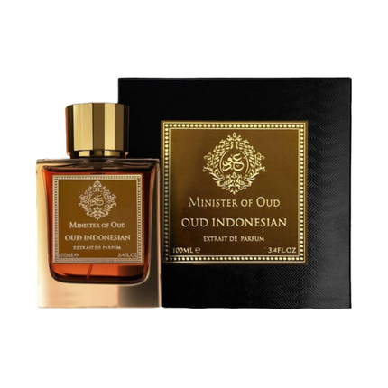 Fragrance World Minister Of Oud - Oud Indonesian Extrait De Parfum, 100 ml, auriu