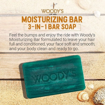 Săpun Woody's Moisturizing Bar, 227g