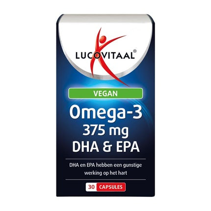 Supliment alimentar Lucovitaal Omega-3, 75 mg EPA & DHA, Vegan, 30 capsule