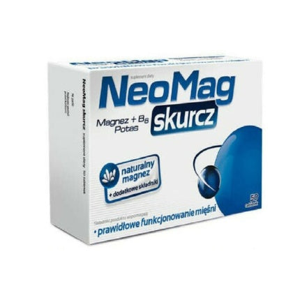 Neomag Skurcz, Supliment cu Magneziu și Potasiu, 50 Tablete