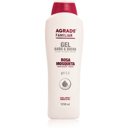 Gel de duș, Agrado, Rosehip, 1250ml