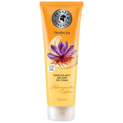 Balsam de corp hidratant Planet Essence cu Ashwagandha și Saffron, 250ml