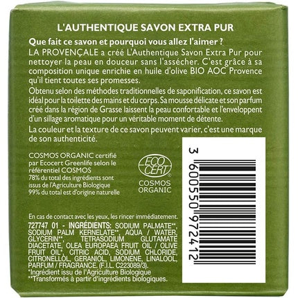 Săpun de corp, La Provençale, L'Authentique Extra-Pur, 100g