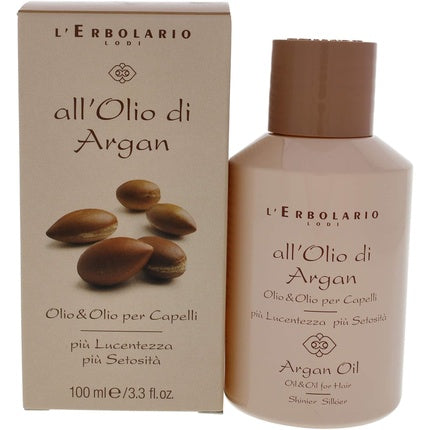 Oliu de păr L'Erbolario cu ulei de argan, 100 ml
