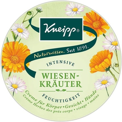 Cremă mâini Kneipp, Meadow Herb, verde, 150ml