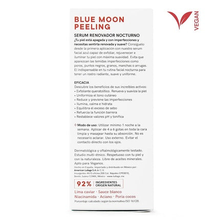 Ser peeling, Lullage Blue Moon, vitamine, 20ml