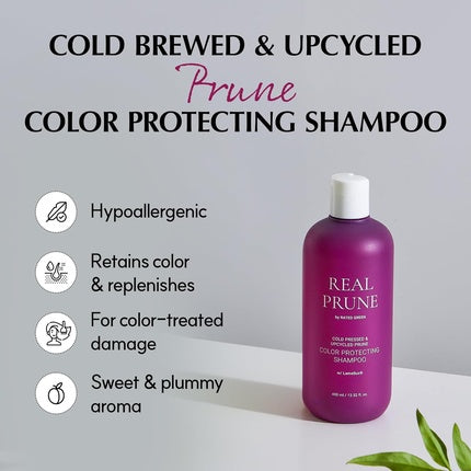 Șampon pentru păr, Rated Green, Real Prune, cu extract de prune, 400 ml