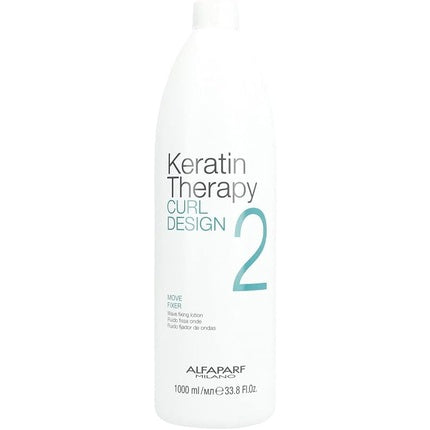 Lotion Fixare Valuri, Alfaparf Milano, Keratin Therapy Curl Design 2 Move Fixer, Capacitate 1000ml