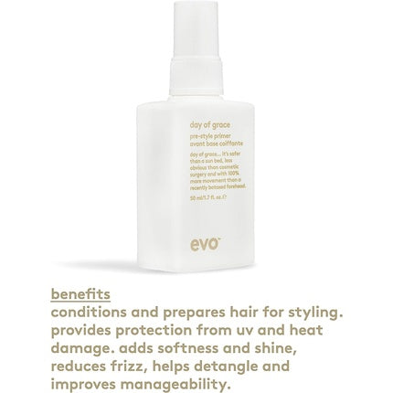 Spray de protecție termică Evo Day of Grace Pre-Style Primer Leave-in 50ml