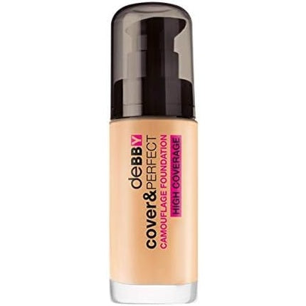 Fond de ten lichid Debby Cover & Perfect 02 Ivory, 100ml