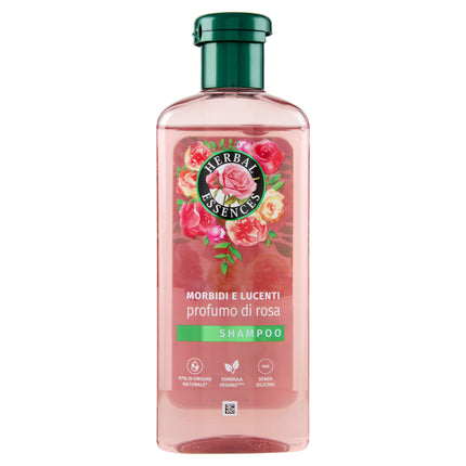 Șampon Herbal Essences Soft And Shiny cu Parfum de Trandafir, 250 ml