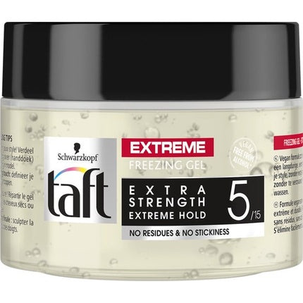 Gel de păr Schwarzkopf Taft Extreme Freezing, 250ml, transparent