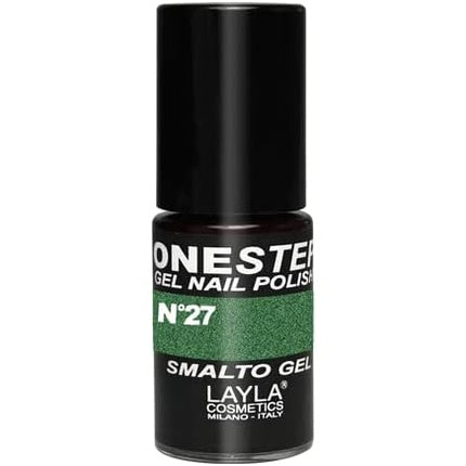 Lac gel unghii, Layla Cosmetics, One Step, verde