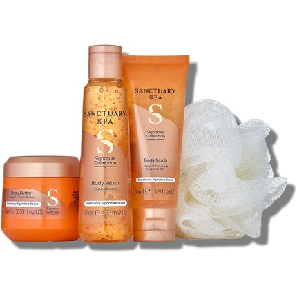 Set îngrijire corp, Sanctuary Spa, Mini Moment, portocaliu, 200ml