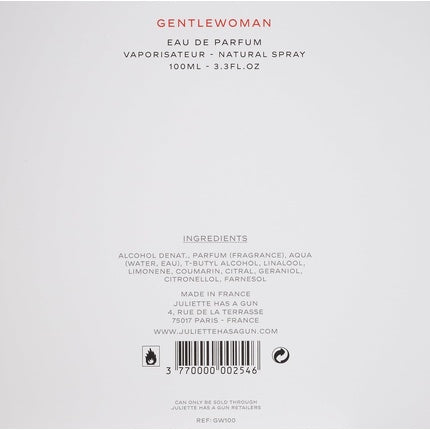 Apa de toaleta, Juliette has a gun, 130ml
