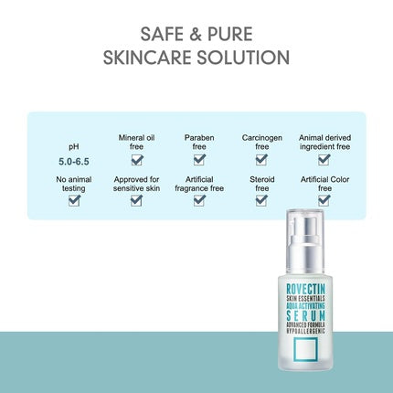 Ser Anti-Aging Rovectin, Aqua Activating, 35ml, alb