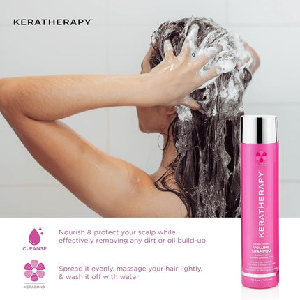 Condiționar Keratherapy pentru păr subțire, volumizant, 300 ml