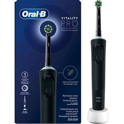 Periuță de dinți electrică Oral-B Pro Vitality Black cu timer