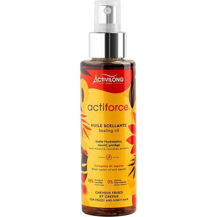 Activilong Actiforce Carapate et Sapote Sealing Oil pentru părul creț și ondulat 125ml