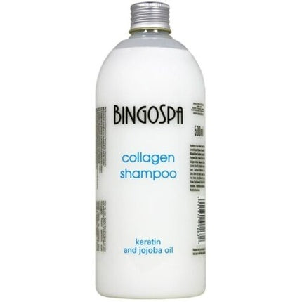 Șampon cu colagen și ulei de jojoba Bingospa, 500ml