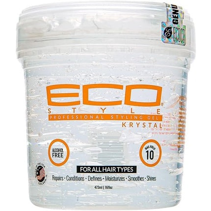 Gel de păr Eco Styler Krystal, fixare puternică, 473ml