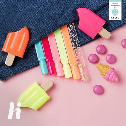 Hibrid UV Gel pentru unghii, Hi Hybrid, 353 Fresh Mint, 5ml, culoare verde mentă