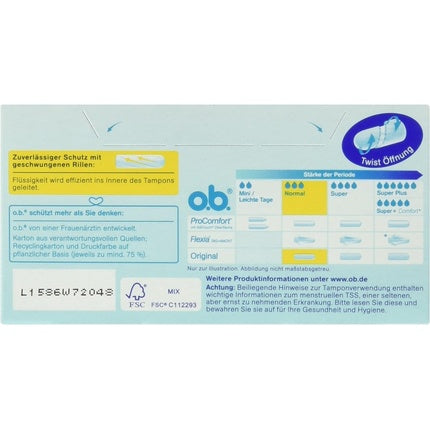 Tampon OB Original Normal 32 bucăți