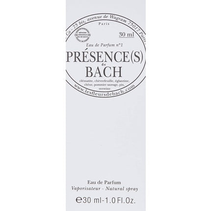 Eau de Parfum, Elixirs & Co, Présence de Bach, 0.03L