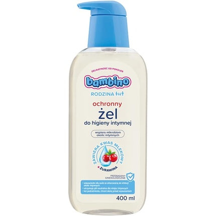 Gel intim, Bambino, 400 ml, extract de macese