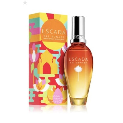 Eau de Toilette Escada Taj Sunset Limited Edition 50ml, ambalaj multicolor